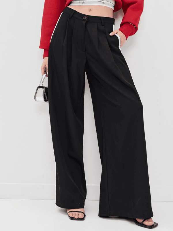 wide leg trousers