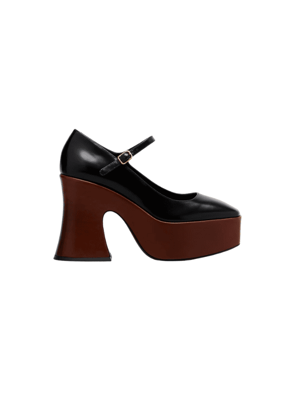 Chloé Janis patent leather Mary Jane pumps