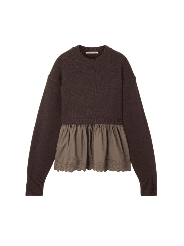 Cecilie Bahnsen Bera Recycled Cashmere Sweater Bera Recycled Cashmere Sweater