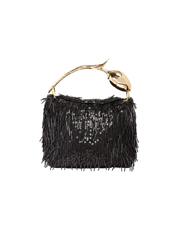 Erdem Mini Bloom Embellished Bag