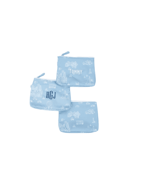 The Bitty Pouch is a compact toiletry and travel bag