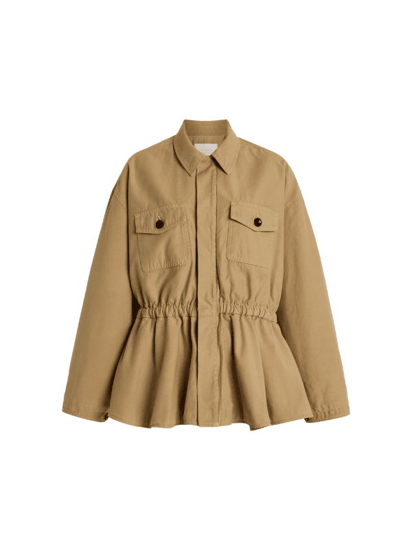Citizens of Humanity x Bloom Farm Exclusive Cinched Cotton Utility Jacket