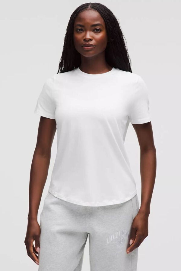 white lululemon Love Crewneck T-Shirt
