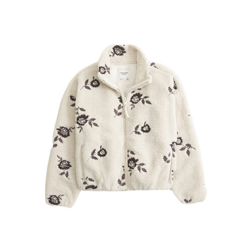 floral fleece abercrombie