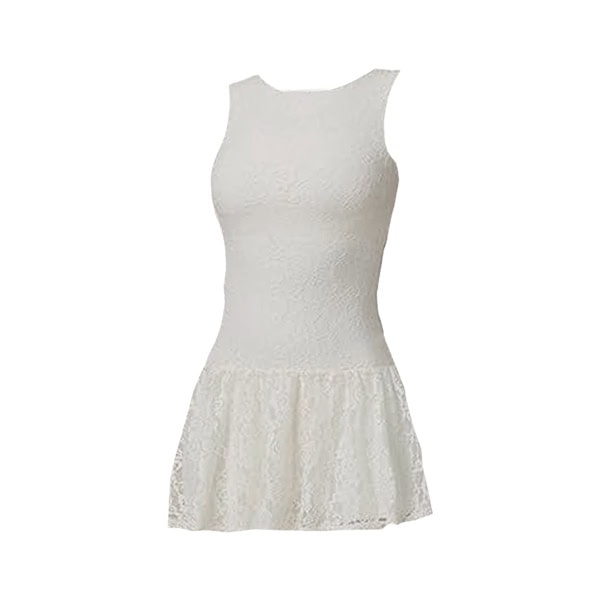white Amazon tennis dress