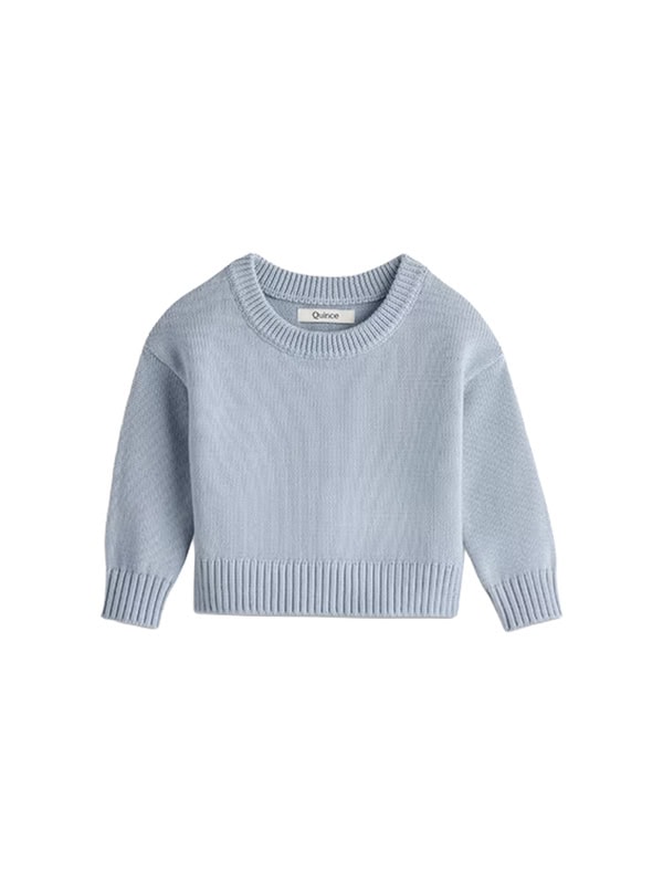 QUIINCE 100% Organic Cotton Crewneck Sweater