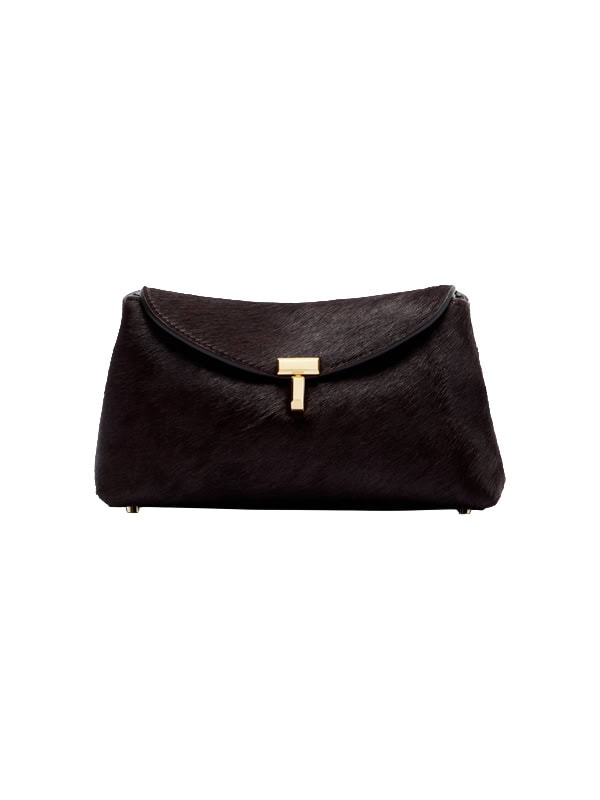 toteme t lock clutch purse
