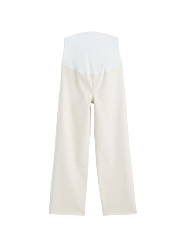 MADEWELL The Maternity Perfect Vintage Wide-Leg Crop Jean in Vintage Canvas