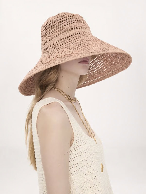 chloe woven hat