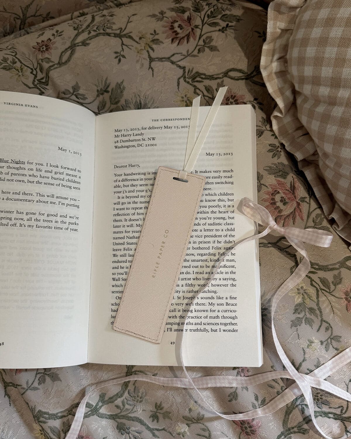 Luxe bookmark and open book for article on best Summer reads