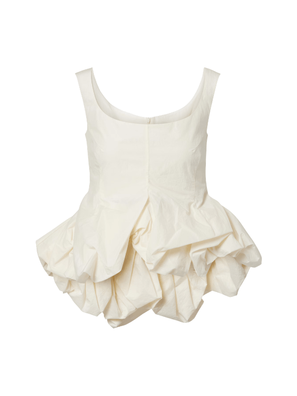 Magda Butrym Gathered peplum top