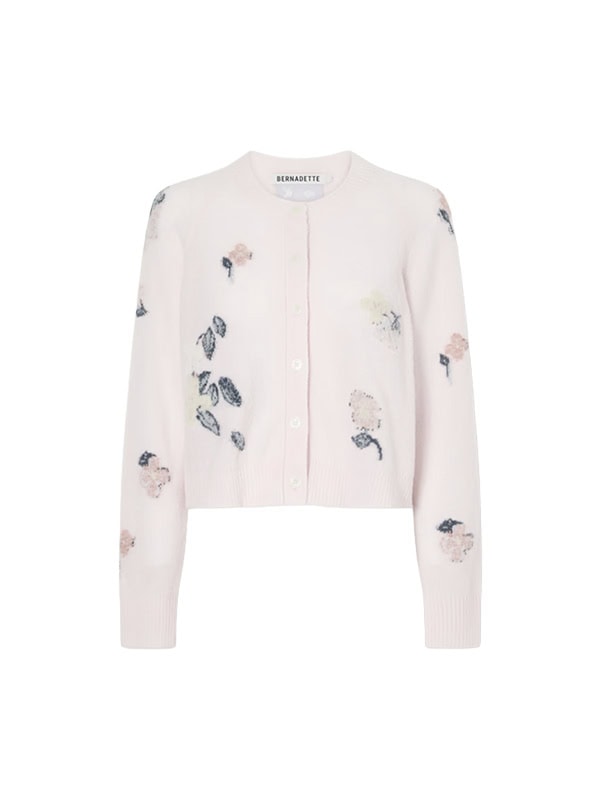 Bernadette floral cardigan