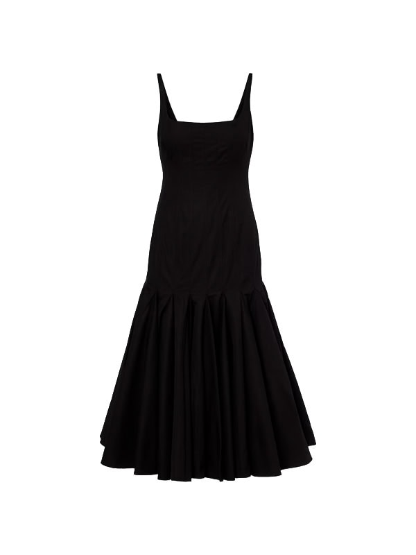 black womens dress