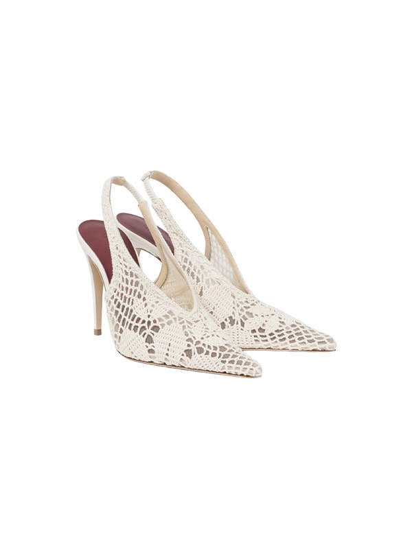 crochet pumps