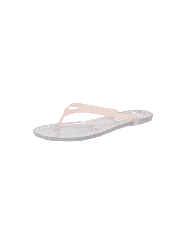 womens pink jelly flip flops