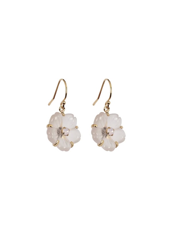 Jennifer Behr Lyanna Earrings in Moonstone
