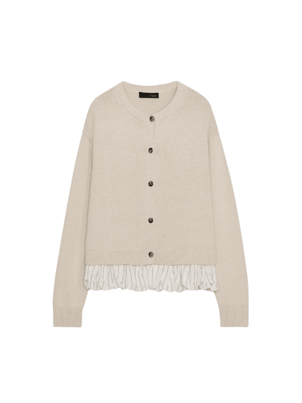 zara 2-in-1 cardigan