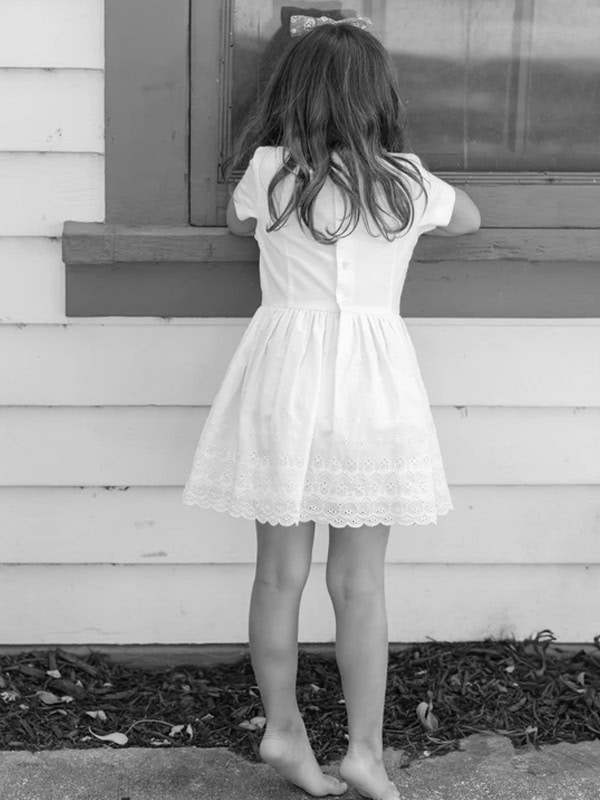 MINNOW girls harbor mist sailor dress