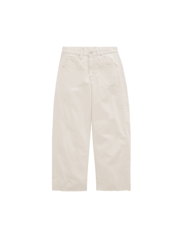 AG Crop Cream Jeans for Women