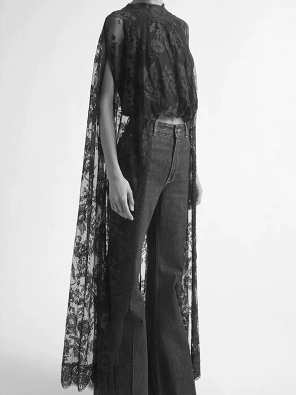 Valiant Lace Cape Top Zimmermann