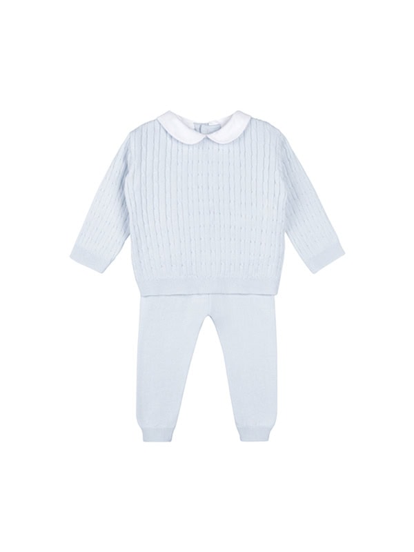 Boys Peter Pan Cable Knit Set