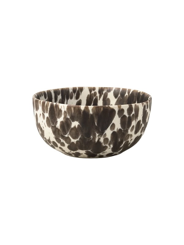 HUDSON GRACE Nuno Splatter Stoneware Individual Bowl