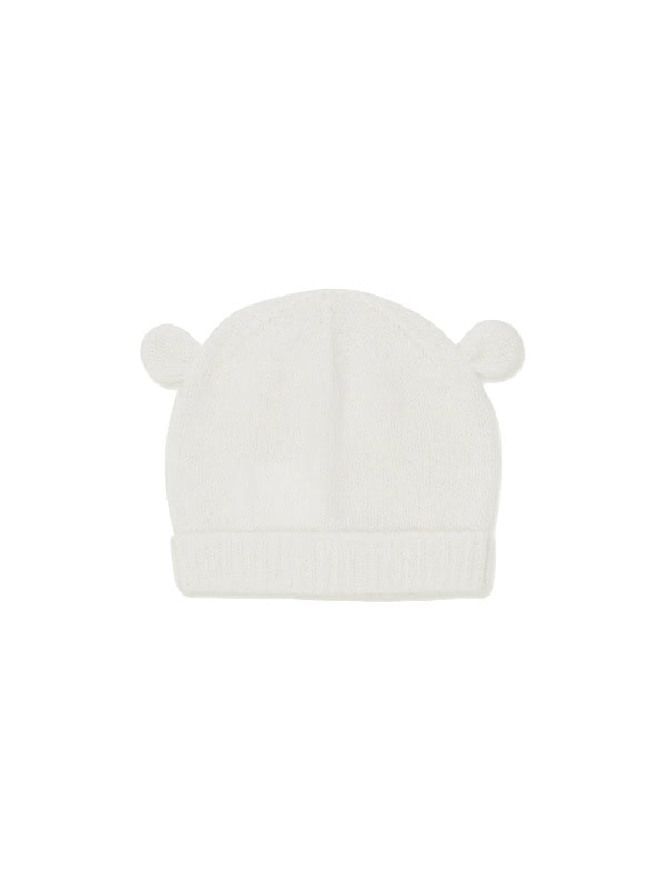 Ivory Gloria Cashmere Baby Hat