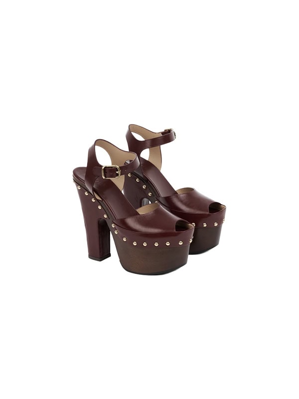 CHLOE Meret platform clog