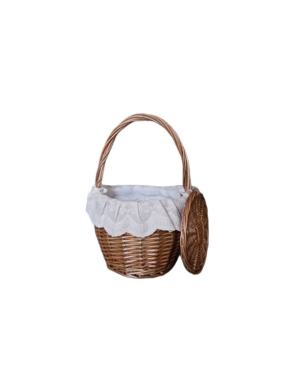 kinderbrook home the lace garden basket purse