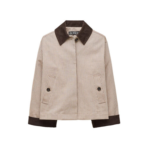 J.CREW 2026 Barn Jacket™ in plaid double-faced cotton