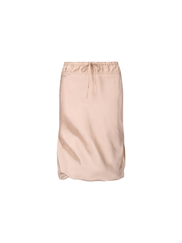 STAUD Silk Skirt