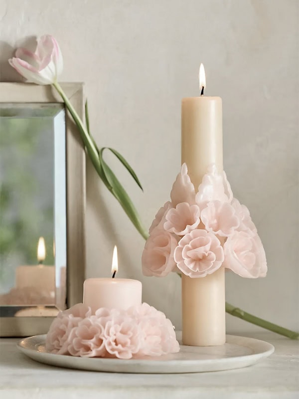 TERRAIN Oaxacan Floral Marigold Candle