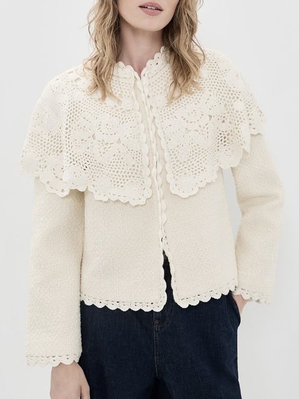 Sea Wright Knit Cape Jacket