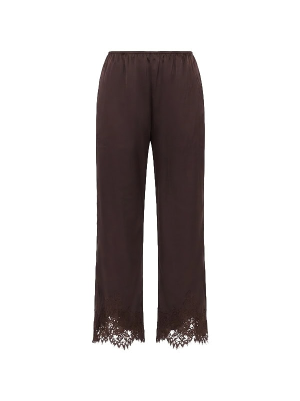 Bailey Rose Women's Lace Trim Pants
