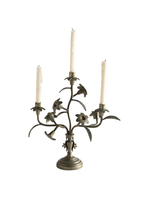 GREENROW Daisy Tabletop Candelabra