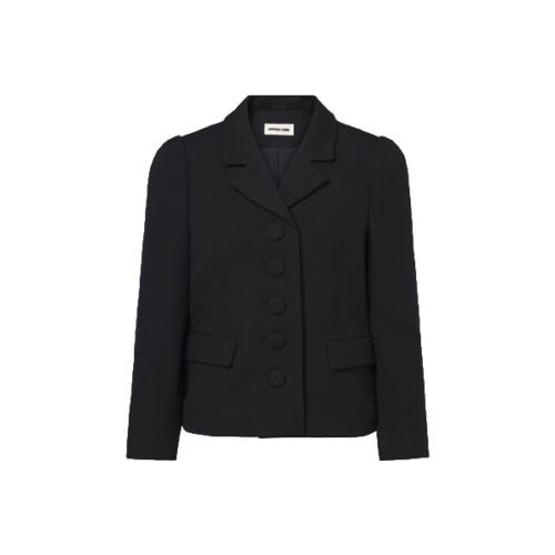 black button jacket