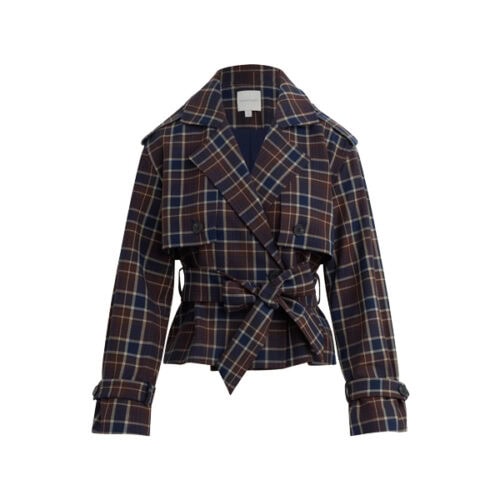 Women's Plaid Jacket For Fall