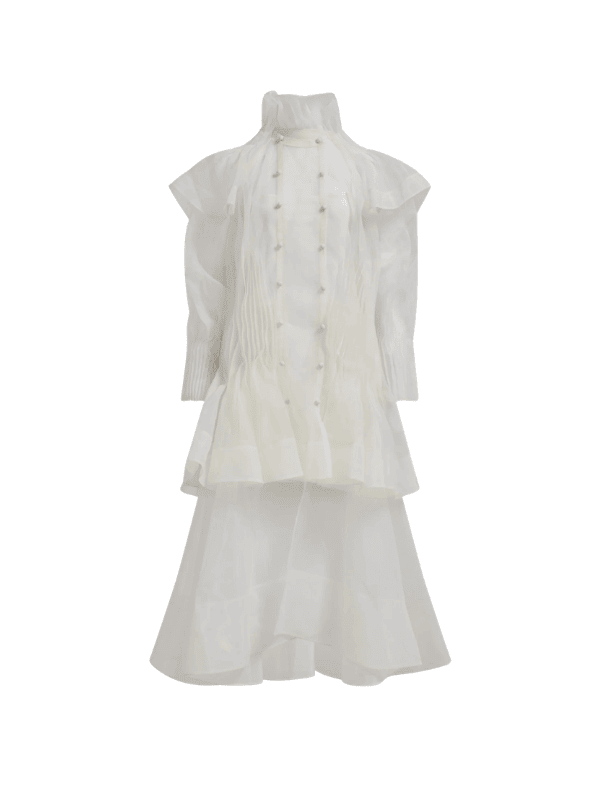 White AJE Mirella Trench