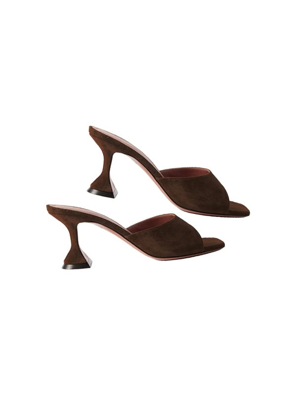 AMINA MUADDI Lupita suede mules