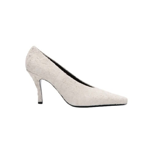 LouLou de Saison Faye distressed leather pumps