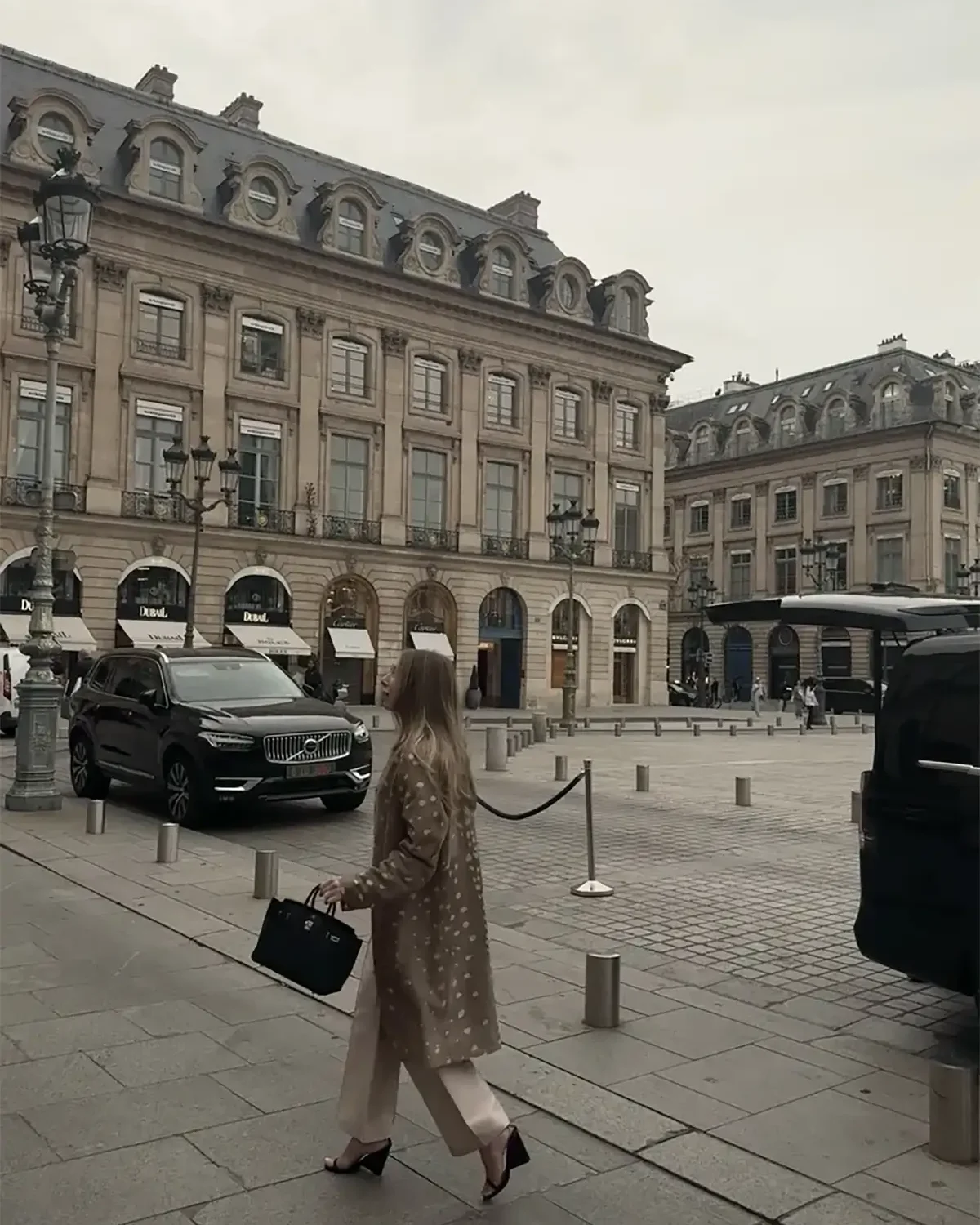 Paris Fashion Week Street Style- Emily Hertz Fall Coat